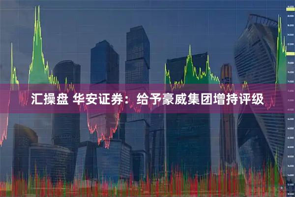 汇操盘 华安证券:给予豪威集团增持评级