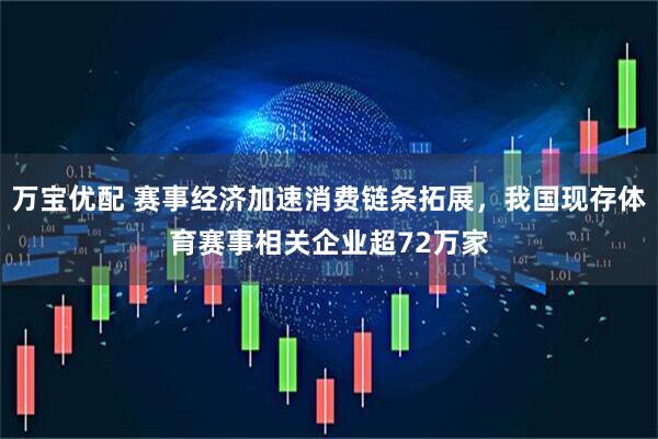 万宝优配 赛事经济加速消费链条拓展，我国现存体育赛事相关企业超72万家