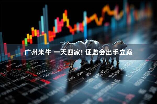 广州米牛 一天四家! 证监会出手立案